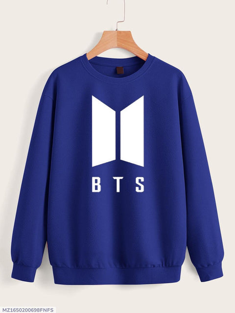1 Pc Women's Stiched Fleece Printed Sweat Shirt