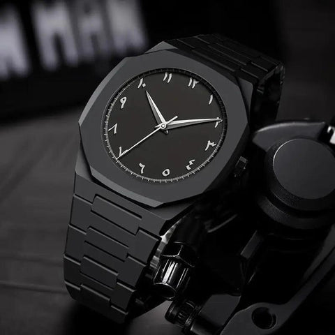 Classic Arabic Aura Quartz Watch for men