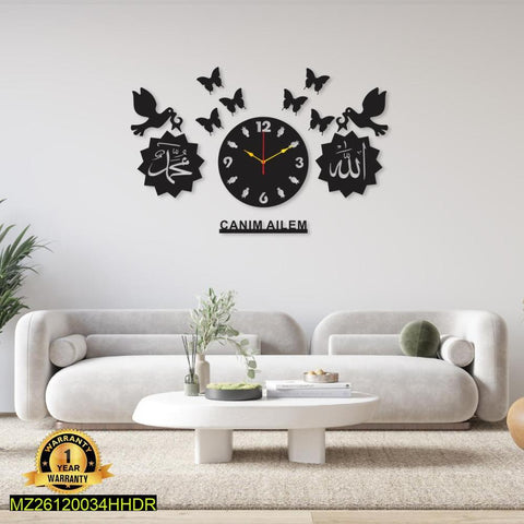 DIY Wall Clock Decoration