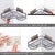 Durable Black PVC Toilet Organizer Rack - 2 Pcs for Efficient Bathroom Storage