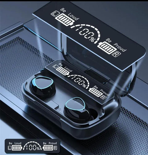 EarBuds Long-Lasting Battery With Fast Charge Earbuds – Black