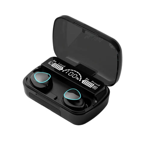 EarBuds Long-Lasting Battery With Fast Charge Earbuds – Black