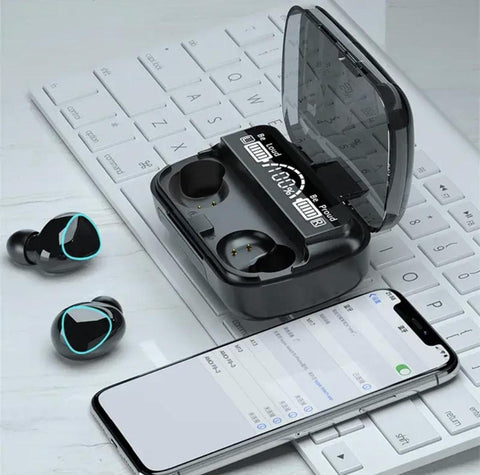 EarBuds Long-Lasting Battery With Fast Charge Earbuds – Black