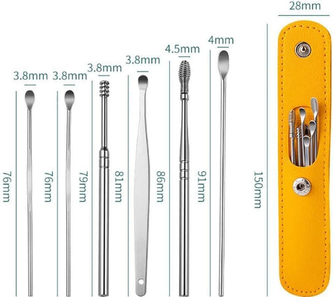 Ear Wax Cleaning Pick Tools Kit 6 pcs