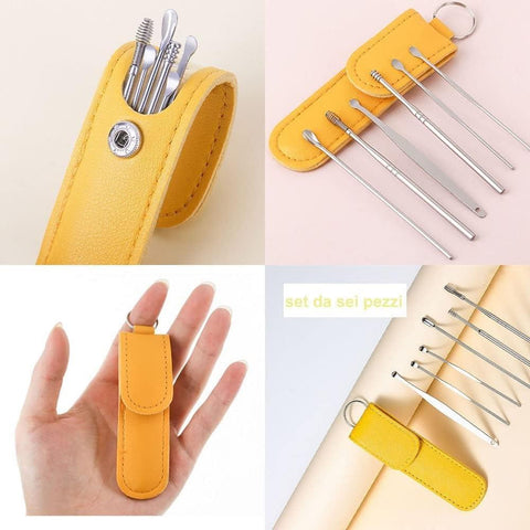 Ear Wax Cleaning Pick Tools Kit 6 pcs