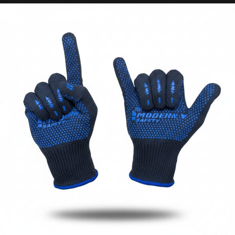 Premium Knitted Beanie Cap, Neck Gaiter & Touchscreen Gloves Combo Pack | Winter Essentials (Brown)