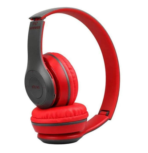 P47 Wireless Stereo Headphones – Black