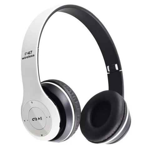 P47 Wireless Stereo Headphones – Black