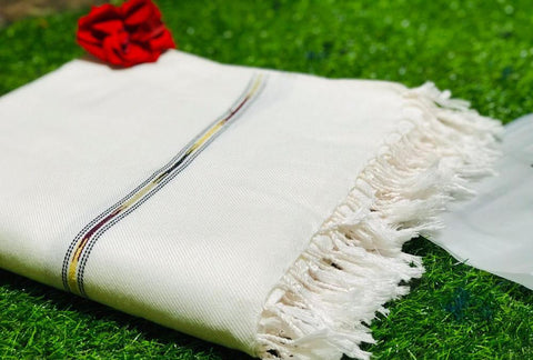 1 Pc Men’s Wool Plain Shawl