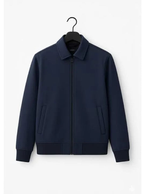 Blue Cooler Fleece Plain Fleece Jacket
