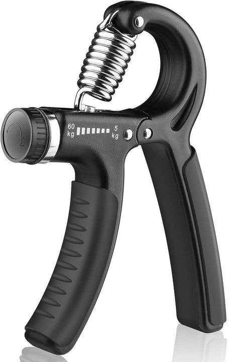 Adjustable Hand Grip Power Exerciser – Forearm &amp; Wrist Strengthener (60 kg)