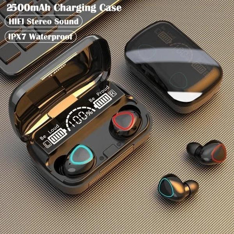 EarBuds Long-Lasting Battery With Fast Charge Earbuds – Black