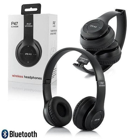 P47 Wireless Headphone – Black